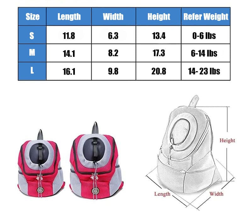 Dog Carrier Bag – Breathable & Comfortable Travel Сarrier for Dog