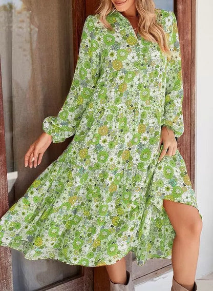 New Arrival🔥 Women's Boho Midi Dress